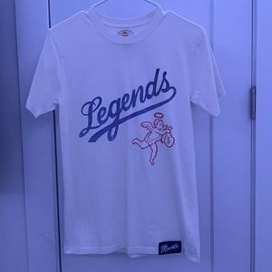 “Legends” tshirt, Small, white